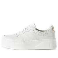 (WMNS) Gucci GG Embossed Sneaker 'White' 670408-1XL10-9014
