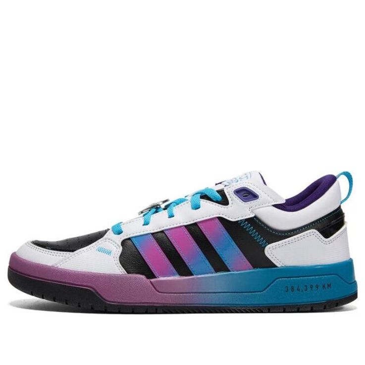 adidas neo 100DB 'White Black Blue' H03401