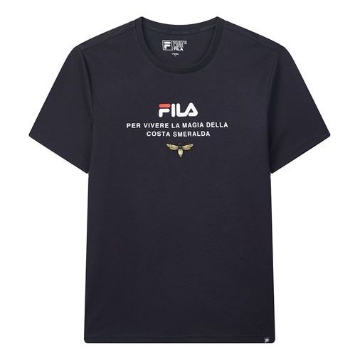 FILA Printing Sports Short Sleeve Blue F11M028122F-NV