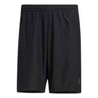 Men's adidas Solid Color Logo Printing Sports Shorts Black HD0065