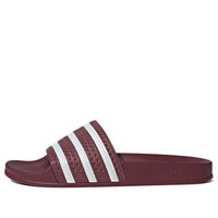adidas Adilette Slides 'Quiet Crimson' GY1308