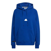 (WMNS) adidas Oversized Hoodie Sweatshirt 'Blue' HM2853