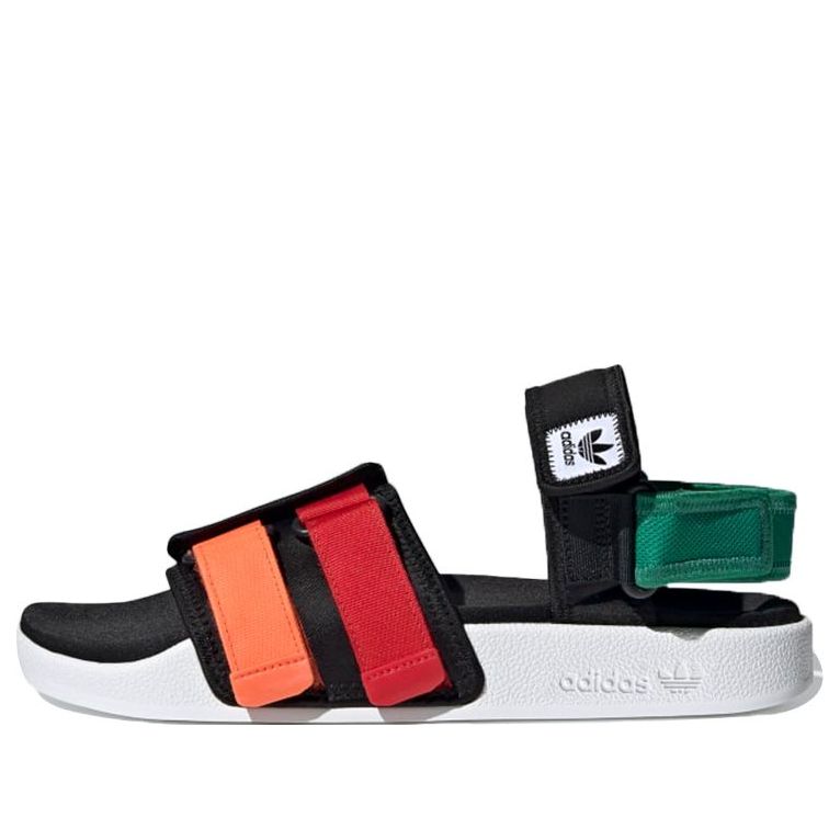 adidas Adilette Sandal 4.0 'Black Scarlet True Orange' GZ8827