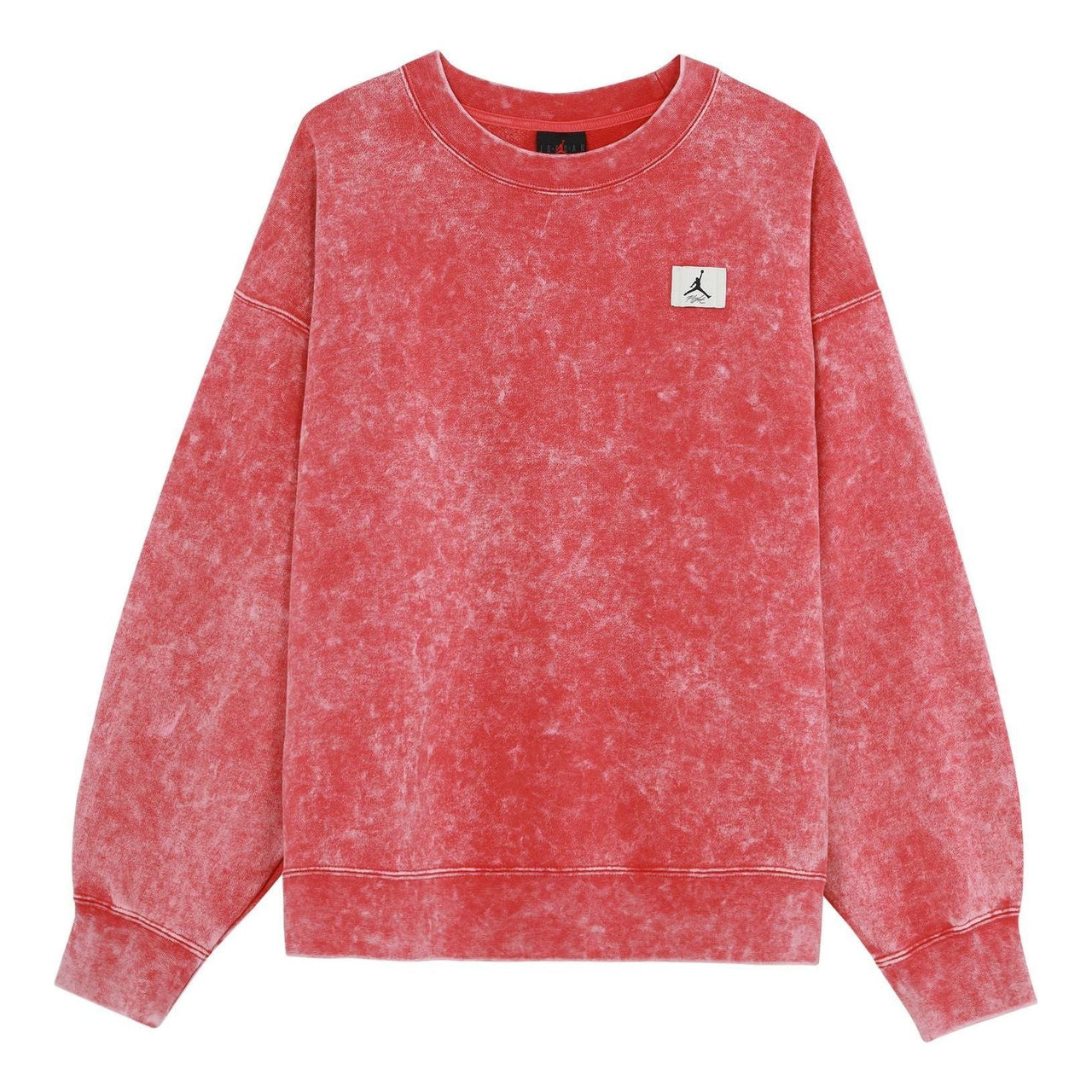 (WMNS) Air Jordan Flight Oversize Fleece Sweatshirt 'Red' DQ4602-605