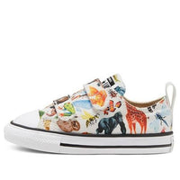 (TD) Converse Chuck Taylor All Star 2v Little White/Multi 768463C
