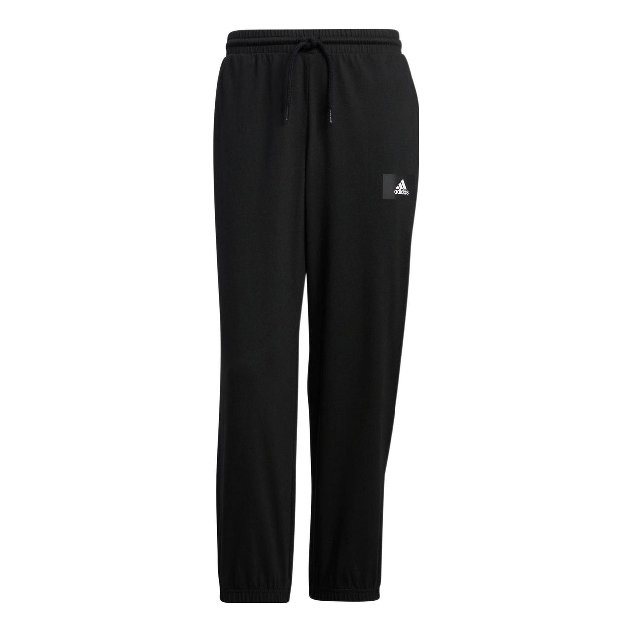 Men's adidas Jersey Pants Small Logo Solid Color Sports Pants/Trousers/Joggers Autumn Black IC7841