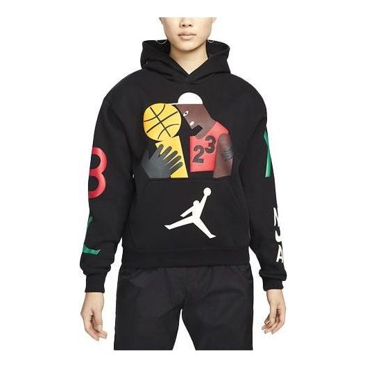 (WMNS) Air Jordan x Nina Chanel Abney Hoodie 'Black' DO4159-010