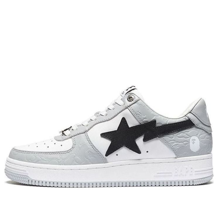 A BATHING APE Bape Sta 'Grey White' 1H70-291-002-WB
