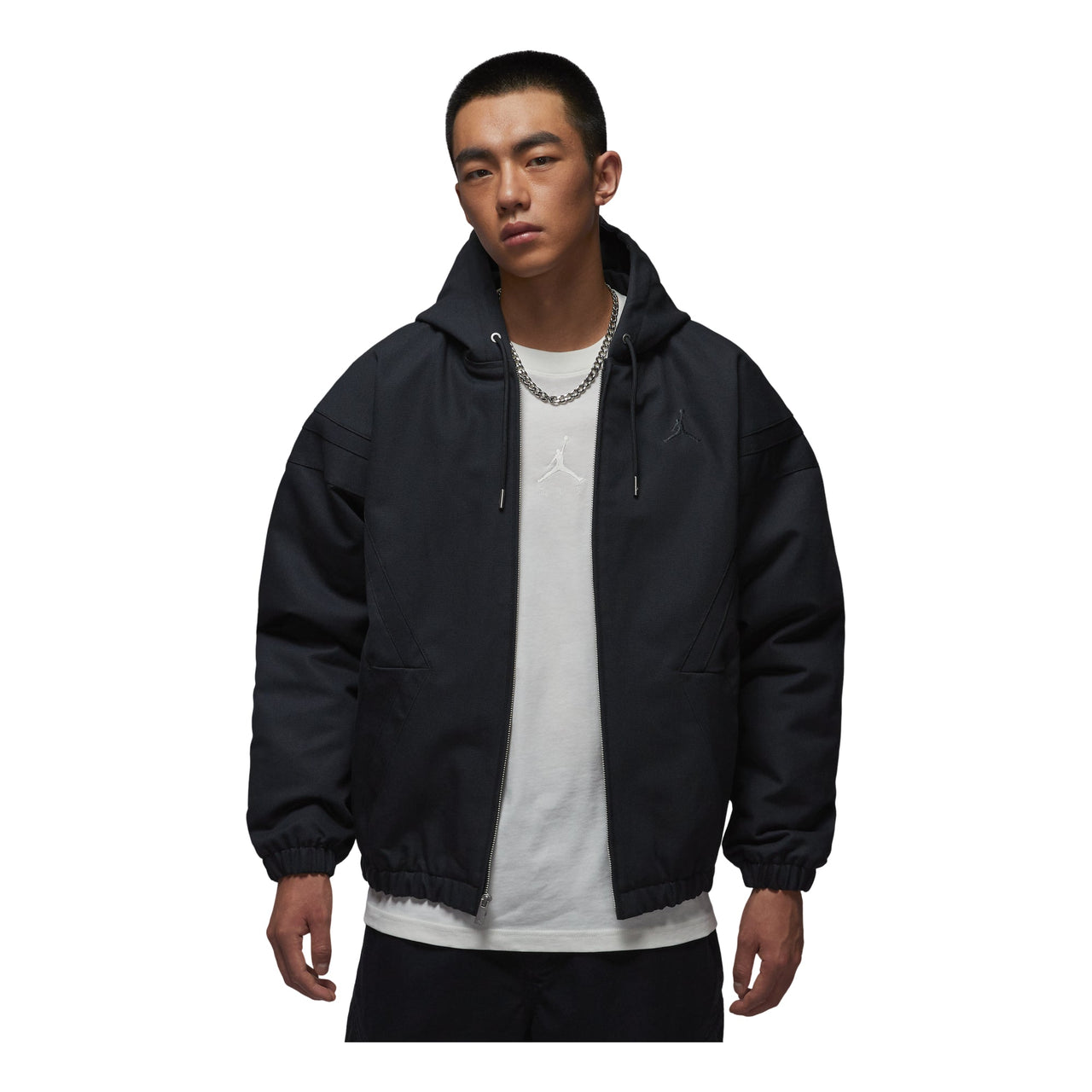 Air Jordan Flight Draft Jacket 'Off Noir Black' HV1849-010