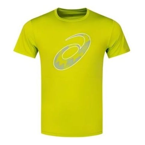 ASICS Short Sleeve Running Top 'Lime Zest' 2011D076-300