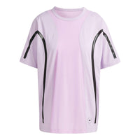 (WMNS) adidas x Stella McCartney Truepace Running Loose T-Shirts 'Purple' II3237