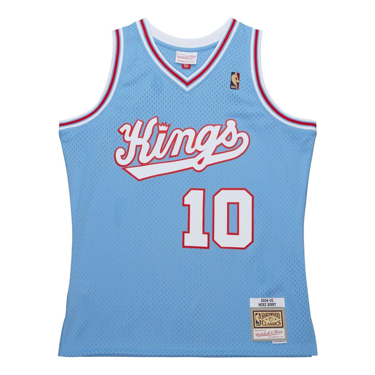Mitchell & Ness x NBA Sacramento Kings 2004-05 HWC Swingman Jersey 'Mike Bibby 10' SMJY5664-SKI04MBICLBL
