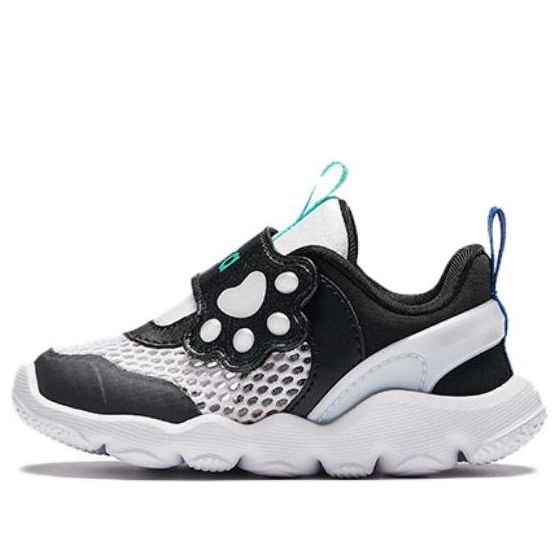 (TD) ANTA Baby Walking Shoes 'White Black Teal' A312420021-1