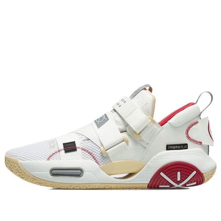 Li-Ning Wade All City 9 v2 'White Red' ABAR049-5
