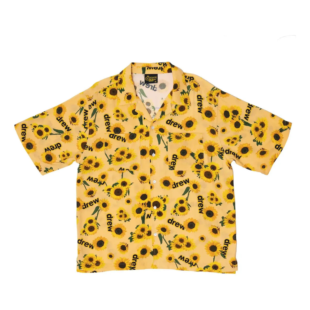 Drew House Rayon Camp Shirt 'Secret Sunflower' DR-SS21-79