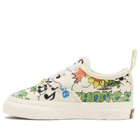 Vans Toddler Eco Theory Authentic Elastic Lace 'White Green' VN0A34A1ARG