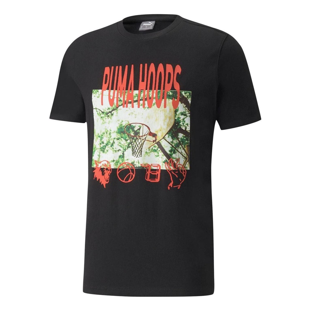 PUMA 4th Quarter Basketball T-shirt 'Black' 532361-13