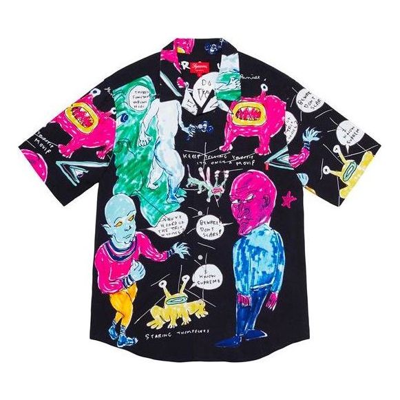 Supreme x Daniel Johnston Rayon S/S Shirt 'Multi-Color' SUP-SS20-632