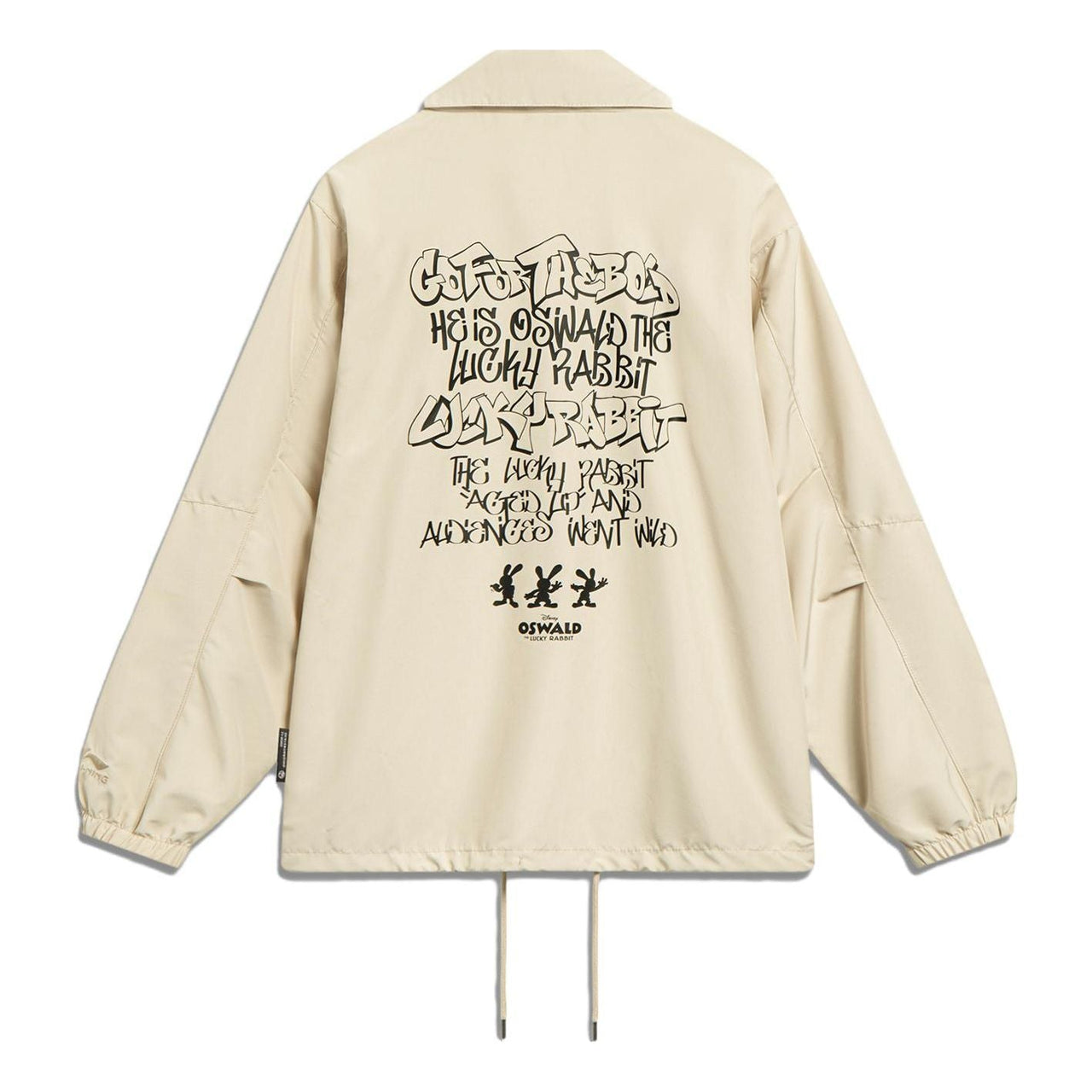 Li-Ning x Disney Oswald Graphic Jacket 'Light Brown' AFDT305-1