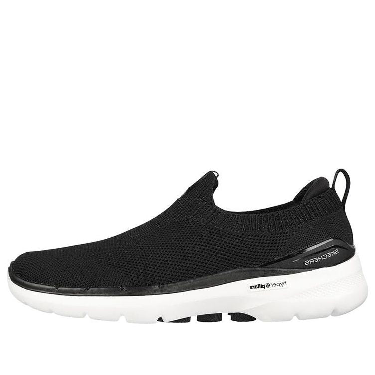 (WMNS) Skechers Go Walk 6 'Black' 124530-BKW