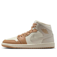 (WMNS) Air Jordan 1 Mid 'Pale Ivory' BQ6472-118