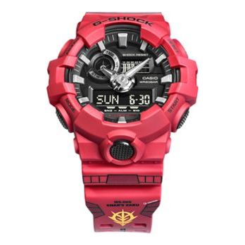 CASIO G-Shock Analog-Digital 'Red' GA-700-4APRGD