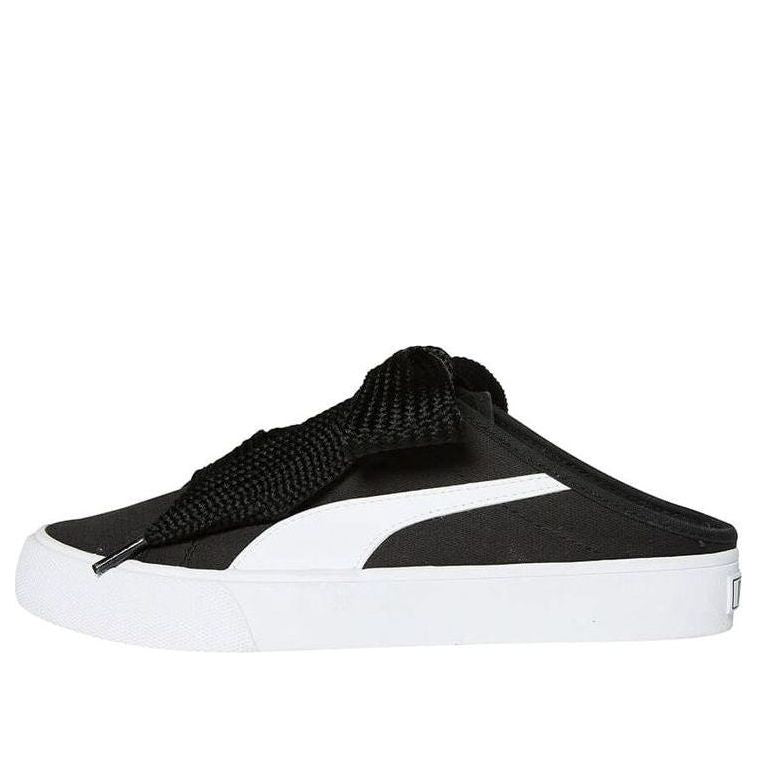 (WMNS) PUMA Bari Mule Ribbon 'Black White' 382331-01