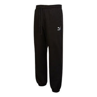 PUMA Classics Small Logo Sweatpants 'Black' 537850-01