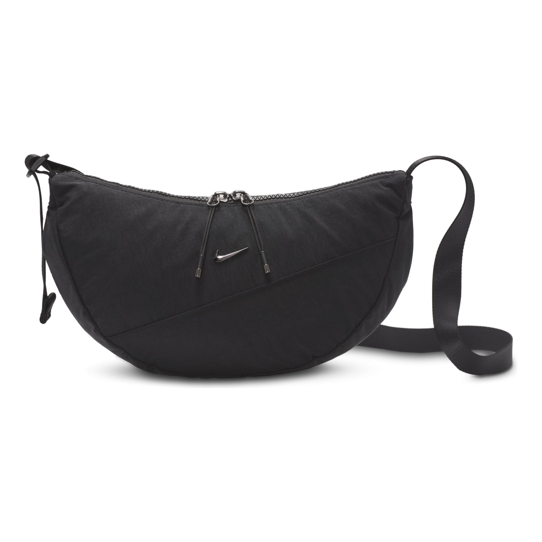 Nike Aura 4L Crescent Crossbody Bag 'Black Gunmetal' HQ4370-013