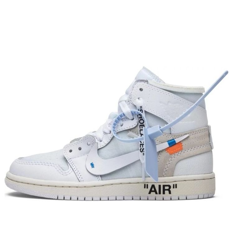 (GS) Air Jordan 1 x Off-White Retro High OG 'White' 2018 AQ8296-100