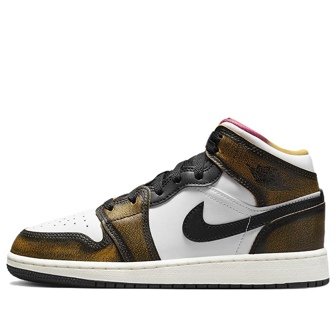 (GS) Air Jordan 1 Mid SE 'Wear-Away - Taxi' DQ8418-071