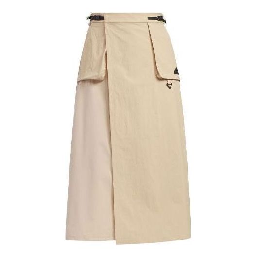 (WMNS) adidas City Escape Cargo Skirt Asia Sizing 'Beige' JE8586