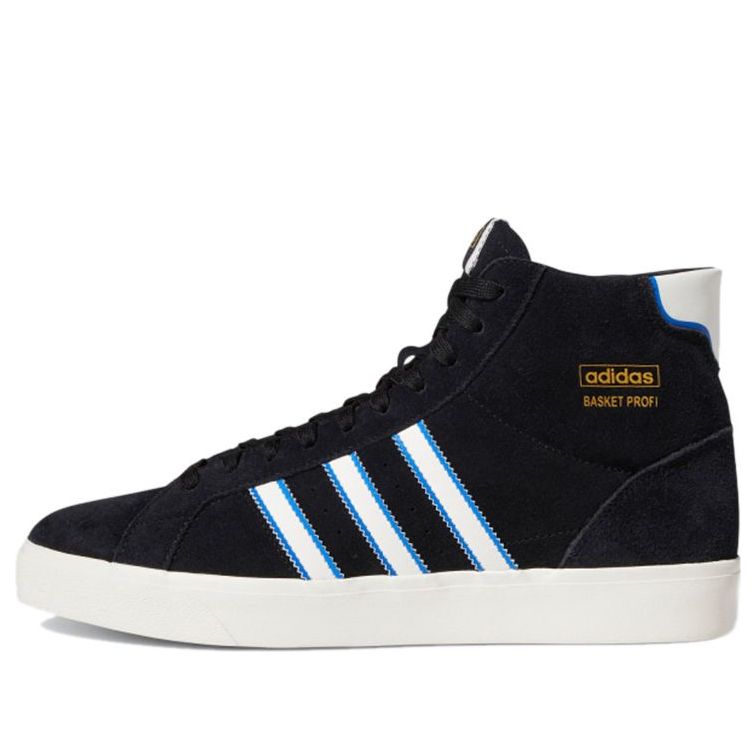 adidas originals Basket Profi 'Black White Blue' FW3647