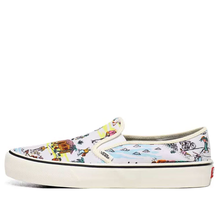 Vans Kide Slip-On Surf White Unisex VN0A3MVDWOK