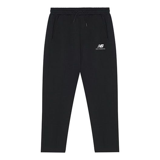 New Balance Essentials Stacked Logo Sweatpants 'Black' AMP13390-BK