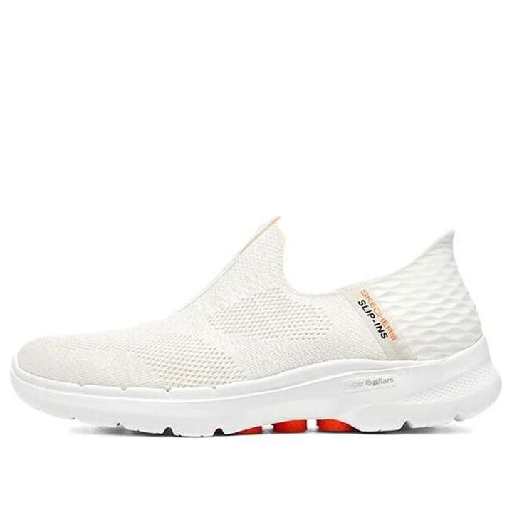 (WMNS) Skechers Go Walk 6 Slip In Fabulous View 'Off White' 124569-OFWT