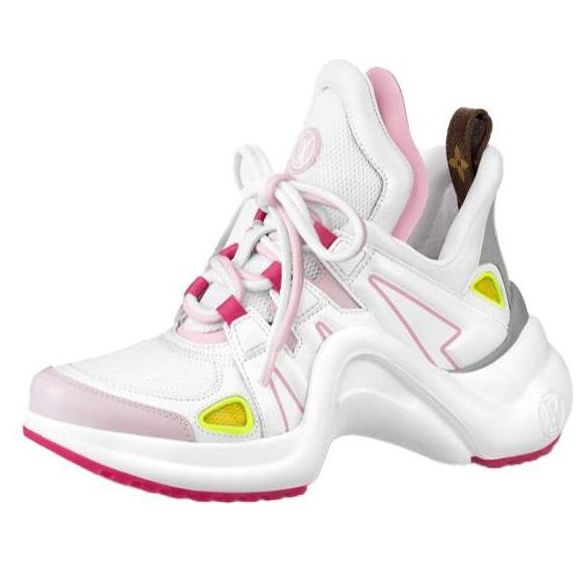 (WMNS) LOUIS VUITTON Archlight 1.0 Sneakers 'White Pink Red' 1A9511