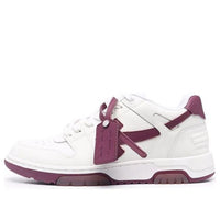 Off-White Out Of Office Low-Top Sneakers Deep-Wine 'Red White' OMIA189F21LEA0020135