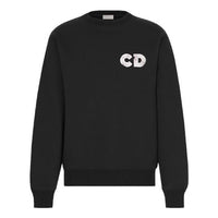 DIOR SS20 Daniel Arsham Faded Cd 3D Basketball Print Cotton Crewneck Sweatshirt For Men Black 023J604B0531-C984