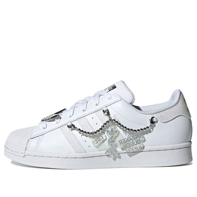 (WMNS) adidas originals Superstar For White/Silver/Grey GZ8404