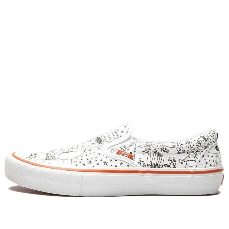 Vans No-Comply x Daniel Johnston x Slip-On Pro 'Doodles' VN0A347V2BB