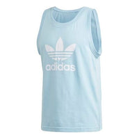 adidas originals Trefoil Logo Sleeveless Sports Vest Blue FM9944