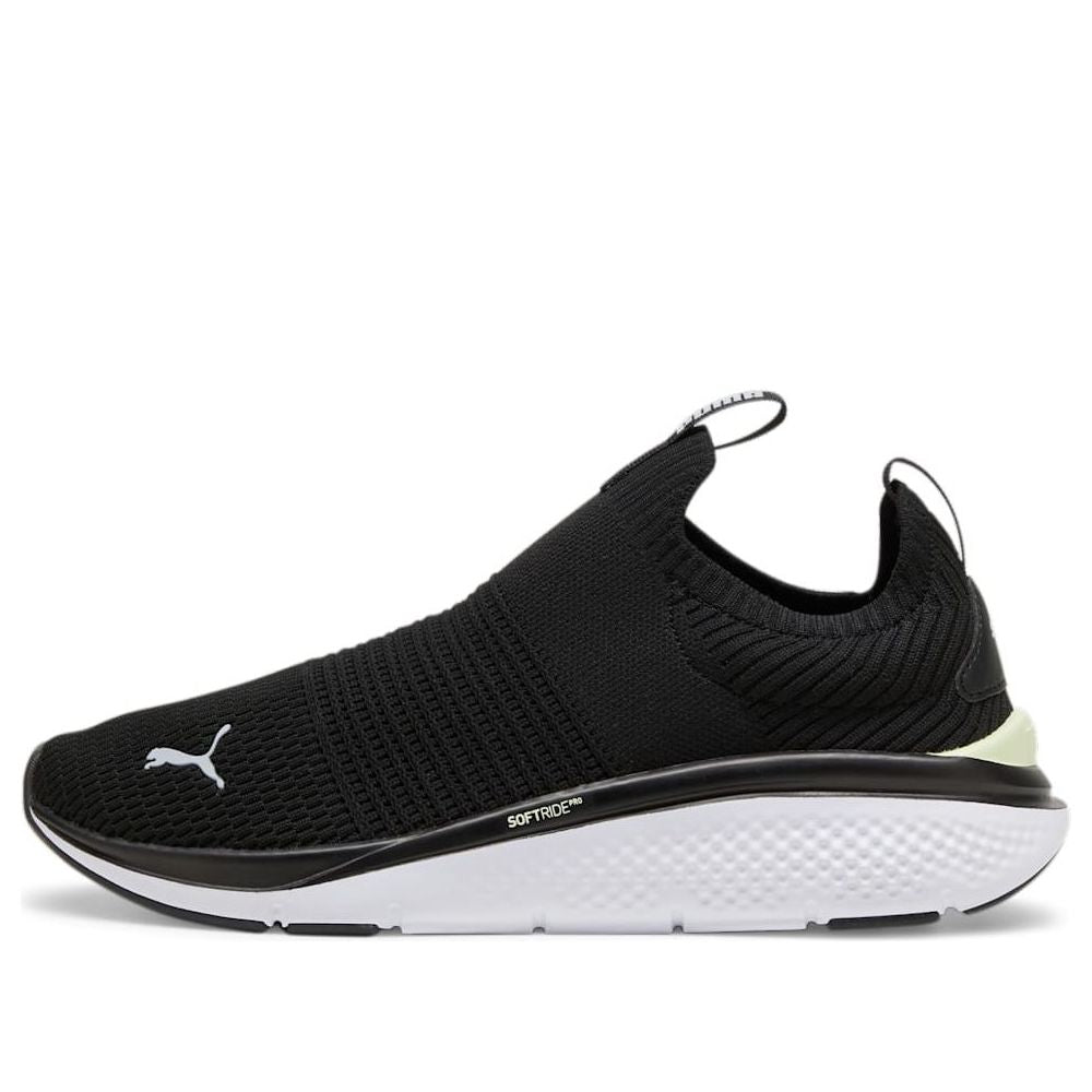 (WMNS) PUMA Softride Pro Echo Slip-On 'Black White' 309982-02