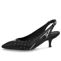 (WMNS) LOUIS VUITTON Archlight 1.0 Slingback Pumps 'Black Monogram' 1ABIU0