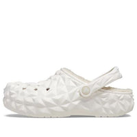 Crocs Classic Lined Geometric Clogs 'White' 210069-100