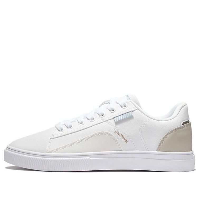 (WMNS) Li-Ning Classic Skateboarding Low 'White' AGCR480-8