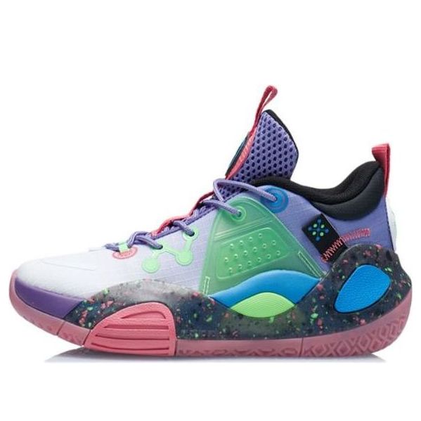 (GS) Li-Ning Wade All City 9 V1.5 Mid 'Purple Green' YKBR044-5