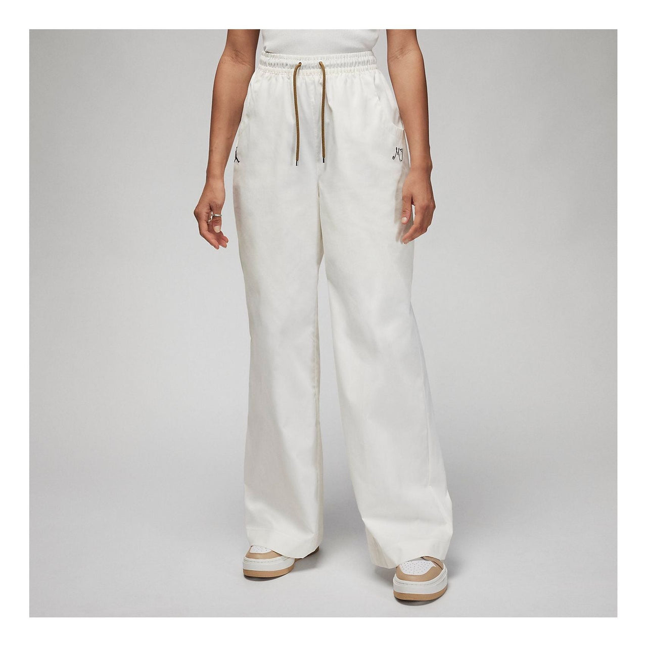 (WMNS) Air Jordan Woven Pants 'White' FB5123-133