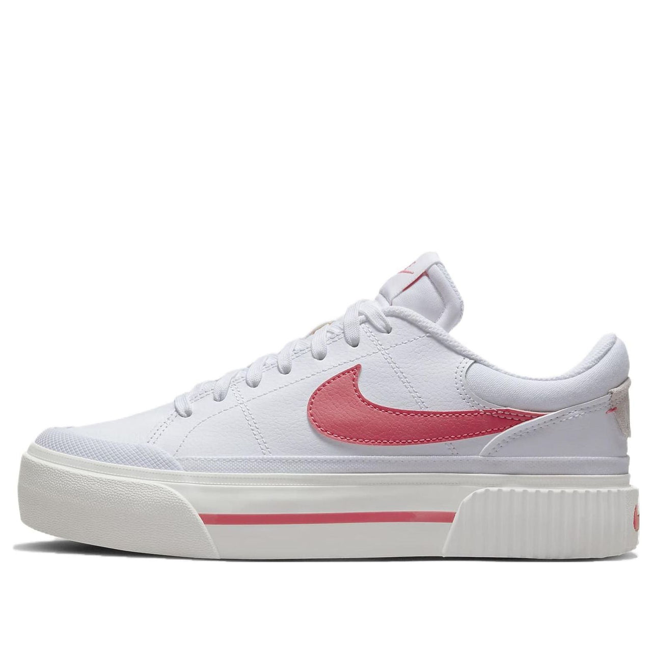 (WMNS) Nike Court Legacy Lift 'White Sea Coral' DM7590-102