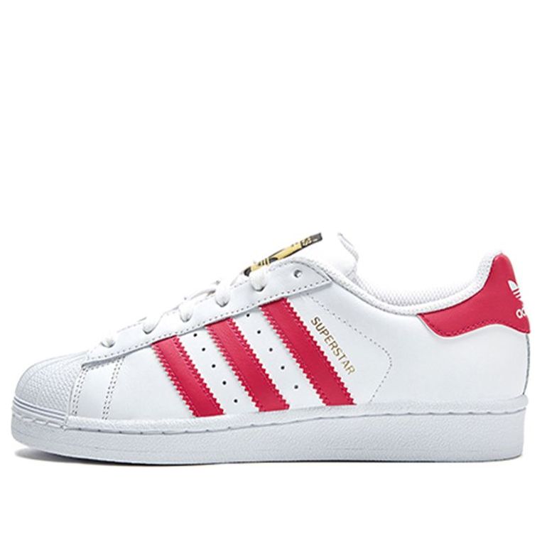 (GS) adidas Superstar J 'White Pink Buzz' B23644